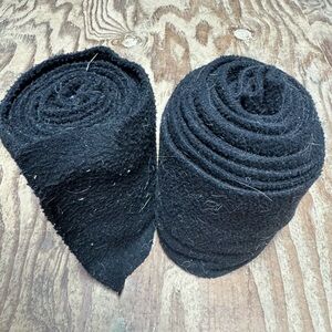 Black Horse Full Size Polo Wraps Equestrian